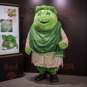 Personagem de mascote Green...