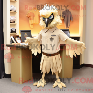 Máscara Beige Harpy com...