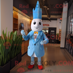Postava maskota Sky Blue...