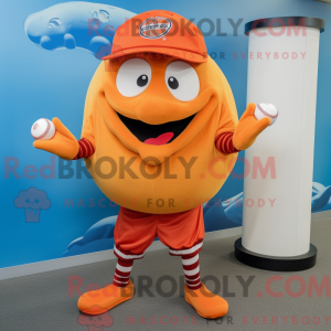 Postava maskota Orange...