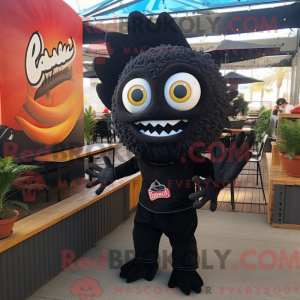 Personaggio mascotte Black...