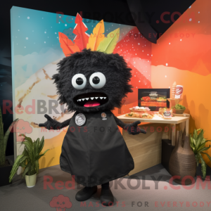 Maskottchenkostüm Black...