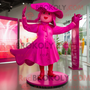Magenta Acrobat mascot...