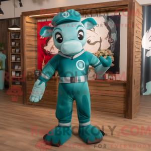 Costume de mascotte de fer...