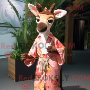 Costume de mascotte d okapi...