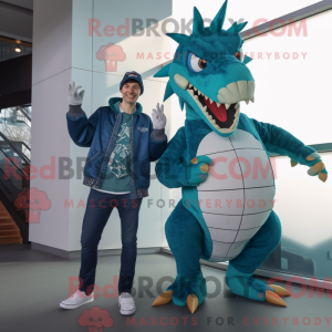 Disfraz de mascota Teal...