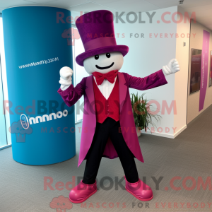 Magenta Ring Master maskot...