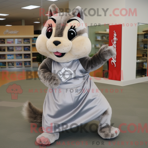 Silver Chipmunk mascot...
