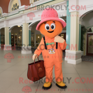 Peach Jambalaya mascot...