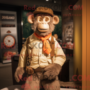 Figura de máscara de macaco...