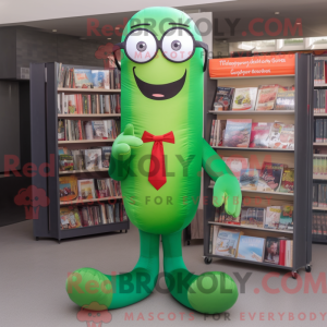 Green Hot Dogs maskot...
