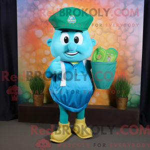 Turkis Pot Of Gold maskot...
