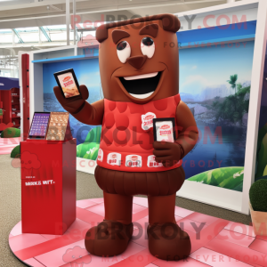 Red Chocolate Bars mascot...