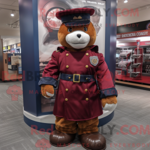 Maroon Civil War Soldier...
