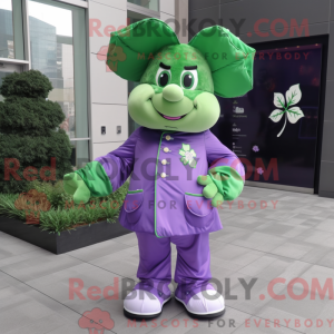 Lavender Four Leaf Clover...