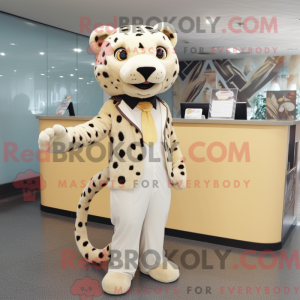 Disfraz de mascota leopardo...