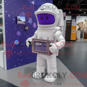 Máscara de astronauta...