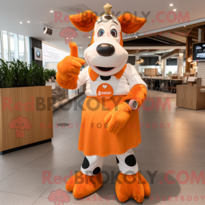 Oransje Holstein...