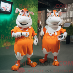 Oransje Holstein...