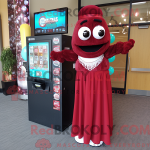 Personaggio mascotte Maroon...