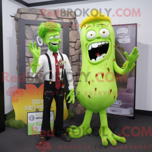 Lime Green Graveyard maskot...