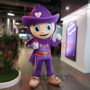 Purple Arrow Of Love maskot...