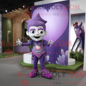 Purple Arrow Of Love mascot...