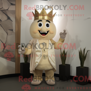 Costume mascotte de roi...