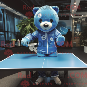 Sky Blue Ping Pong Table...