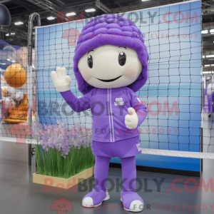 Lavendel Volleyballnetz...