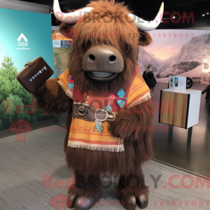 Disfraz de mascota Yak...