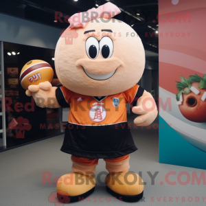 Peach Fried Rice mascot...