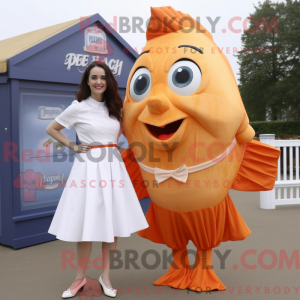 Peach Fish And Chips...