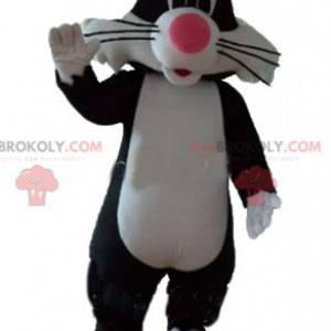 Grosminet famous cartoon black cat mascot - Redbrokoly.com