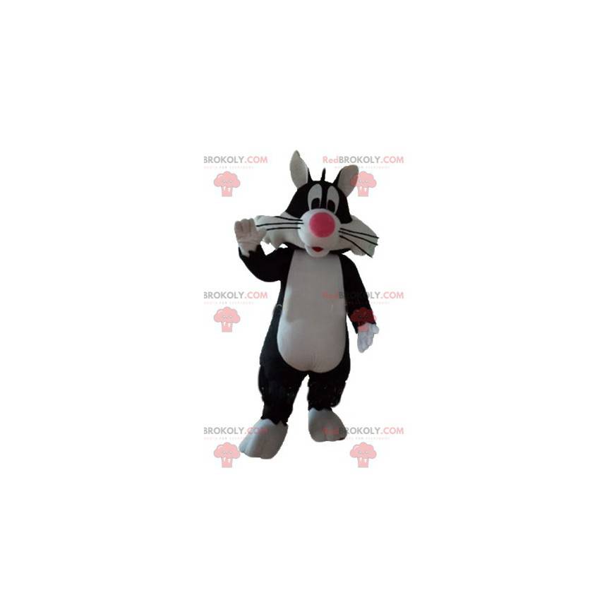 Grosminet famosa mascotte del gatto nero dei cartoni animati -