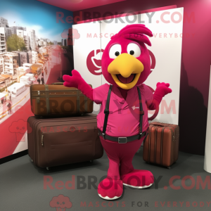 Magenta Tyrkia maskot...