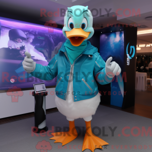 A máscara Cyan Geese tem...