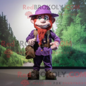 Lilla Leprechaun maskot...