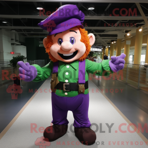 Lilla Leprechaun maskot...