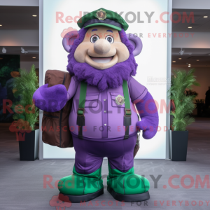 Lilla Leprechaun maskot...