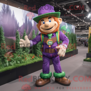 Lilla Leprechaun maskot...