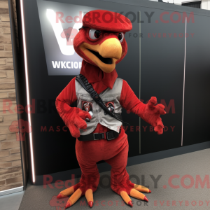 Rode Velociraptor...