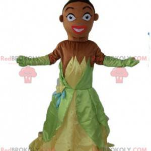 Prinsesse Tiana Mascot fra Prinsessen og frosken -