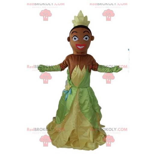 Prinsessan Tiana Mascot från Prinsessan och grodan -
