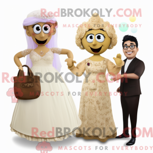 Beige Biryani mascot...