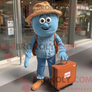 Rust Paella-mascottekostuum...