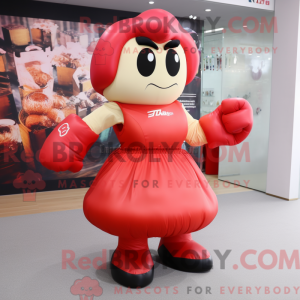 Boxing Glove mascot costume...