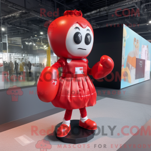 Boxing Glove mascot costume...
