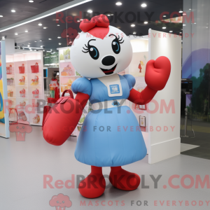 Boxing Glove mascot costume...