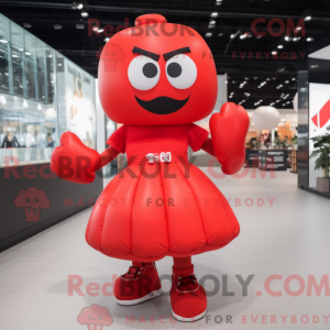 Boksehanske maskot kostyme...